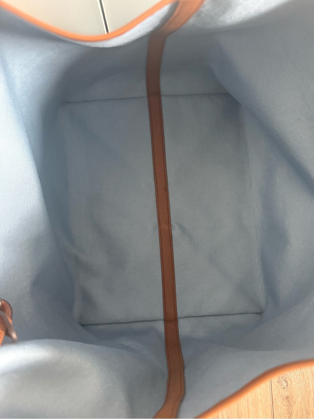 Gucci Totissima Large Blue Denim-Jacquard reversible Trimmed tote bag - Picture 3 of 7